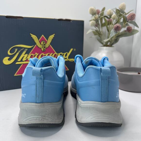 Thorogood AST Low Lace Up Safety Shoes Light Blue 509-9101 Women's 8.5 M - Picture 4 of 11